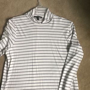 Banana Republic LS mock neck tunic XL